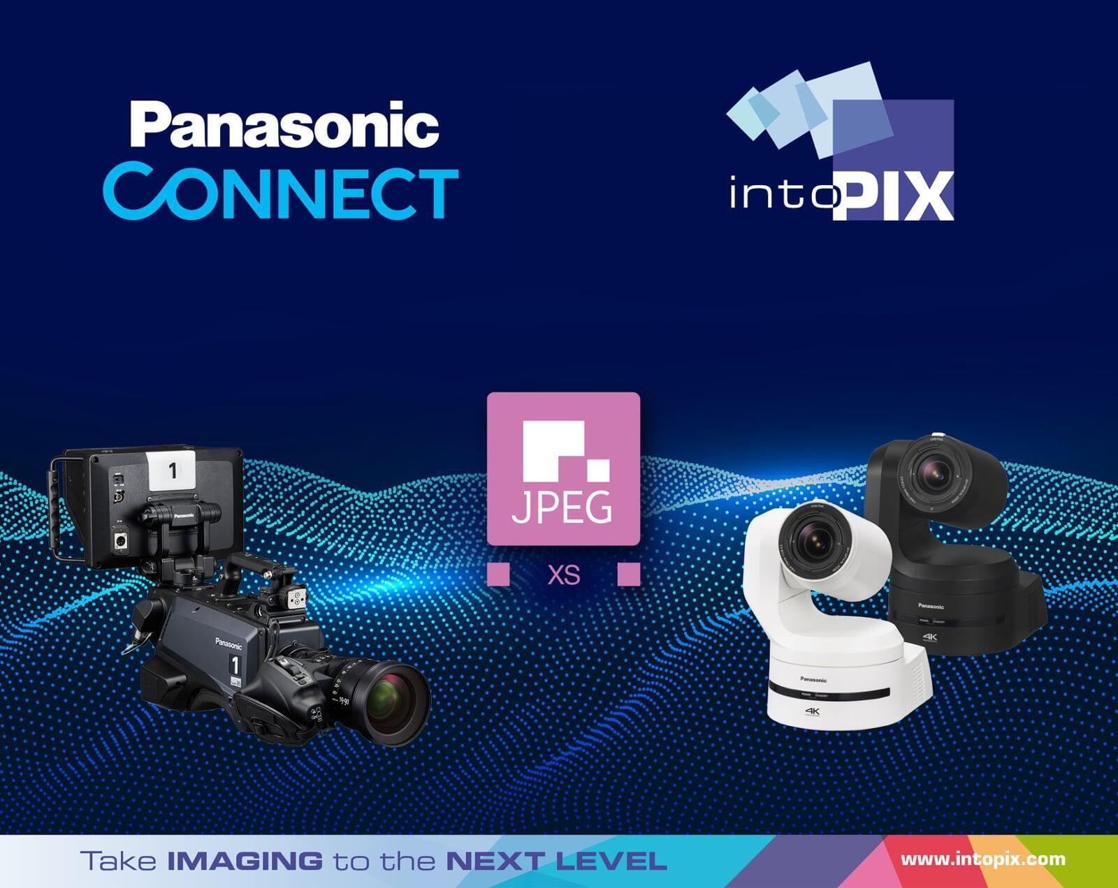 intoPIX 与松下连接公司合作，使新的JPEG XS相机用于Live 视频制作